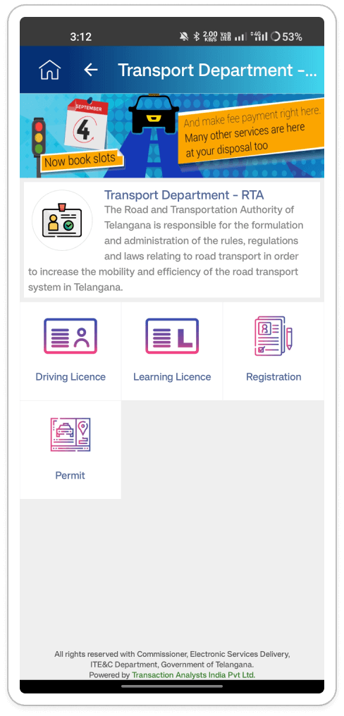 transport-deparment